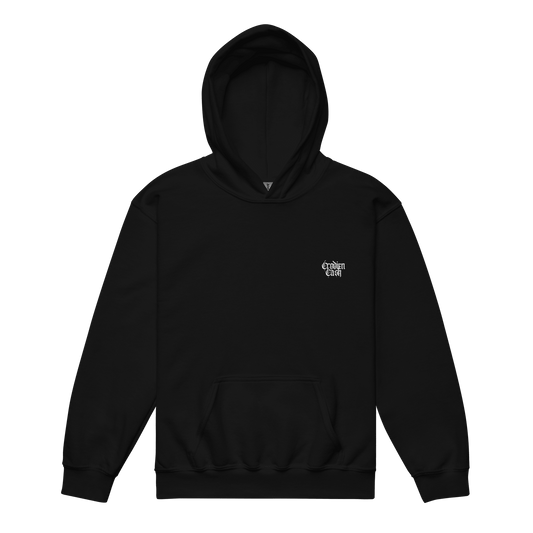 B4BLUE BLACK HOODIE - Crodien Cash