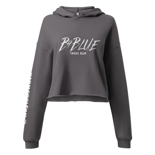 B4BLUE Crop Hoodie - Crodien Cash