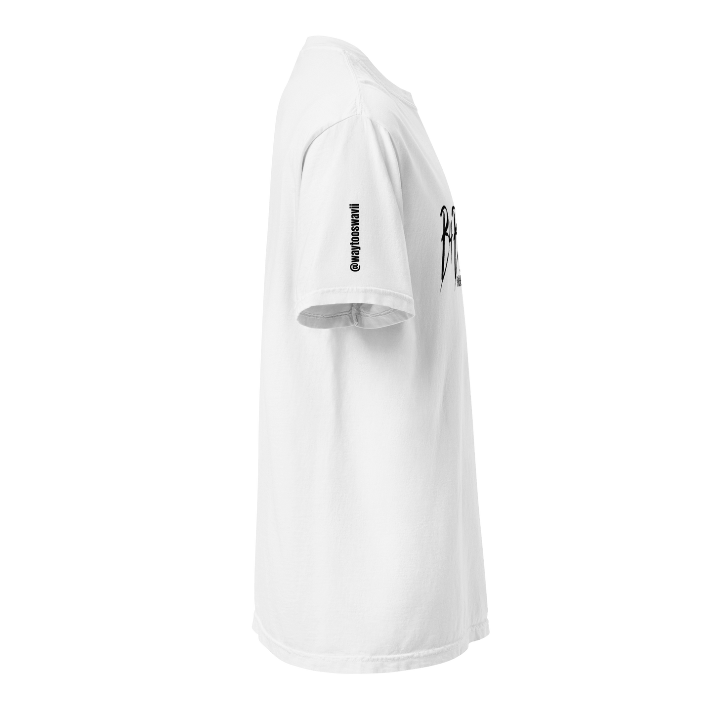 B4BLUE WHITE | WHASED DENIM T - SHIRT - Crodien Cash