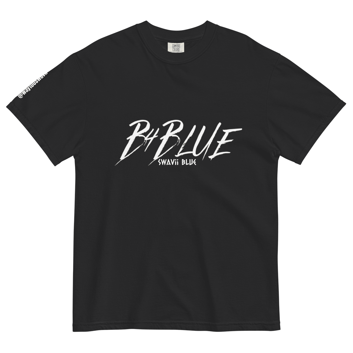 B4BLUE BLACK | GREY T - SHIRT - Crodien Cash