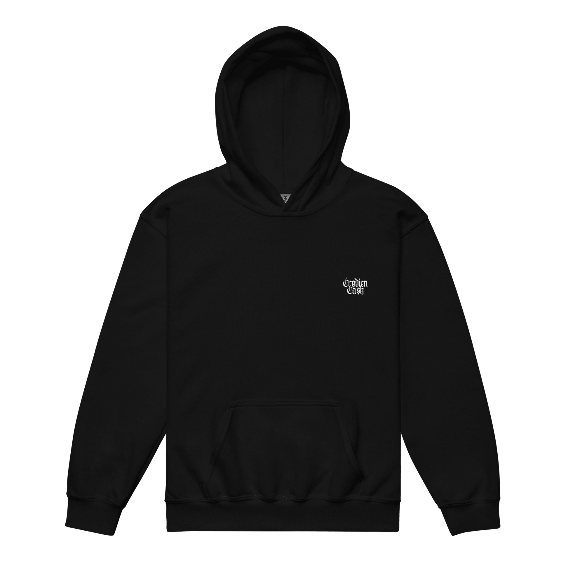 B4BLUE BLACK HOODIE - Crodien Cash
