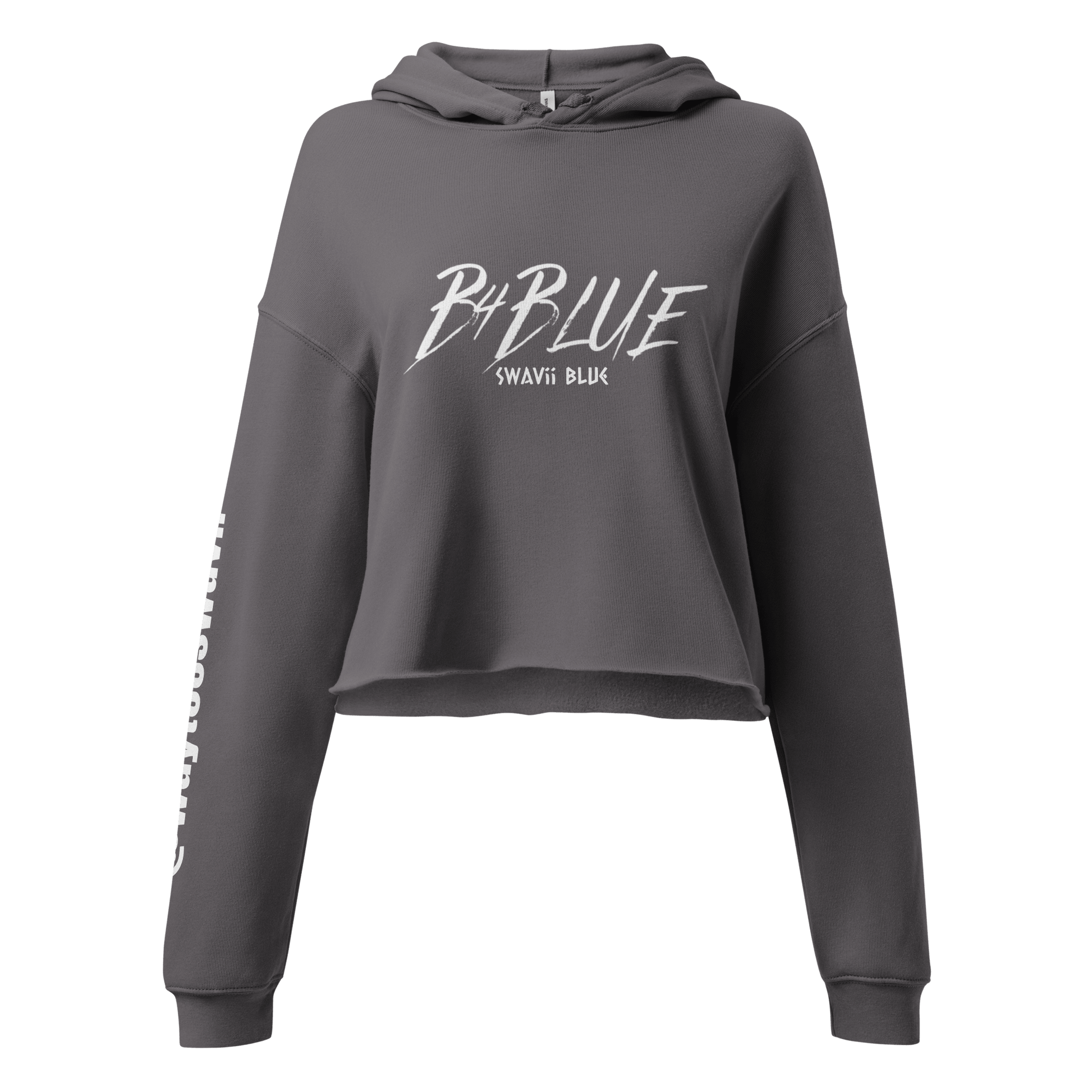 B4BLUE Crop Hoodie - Crodien Cash