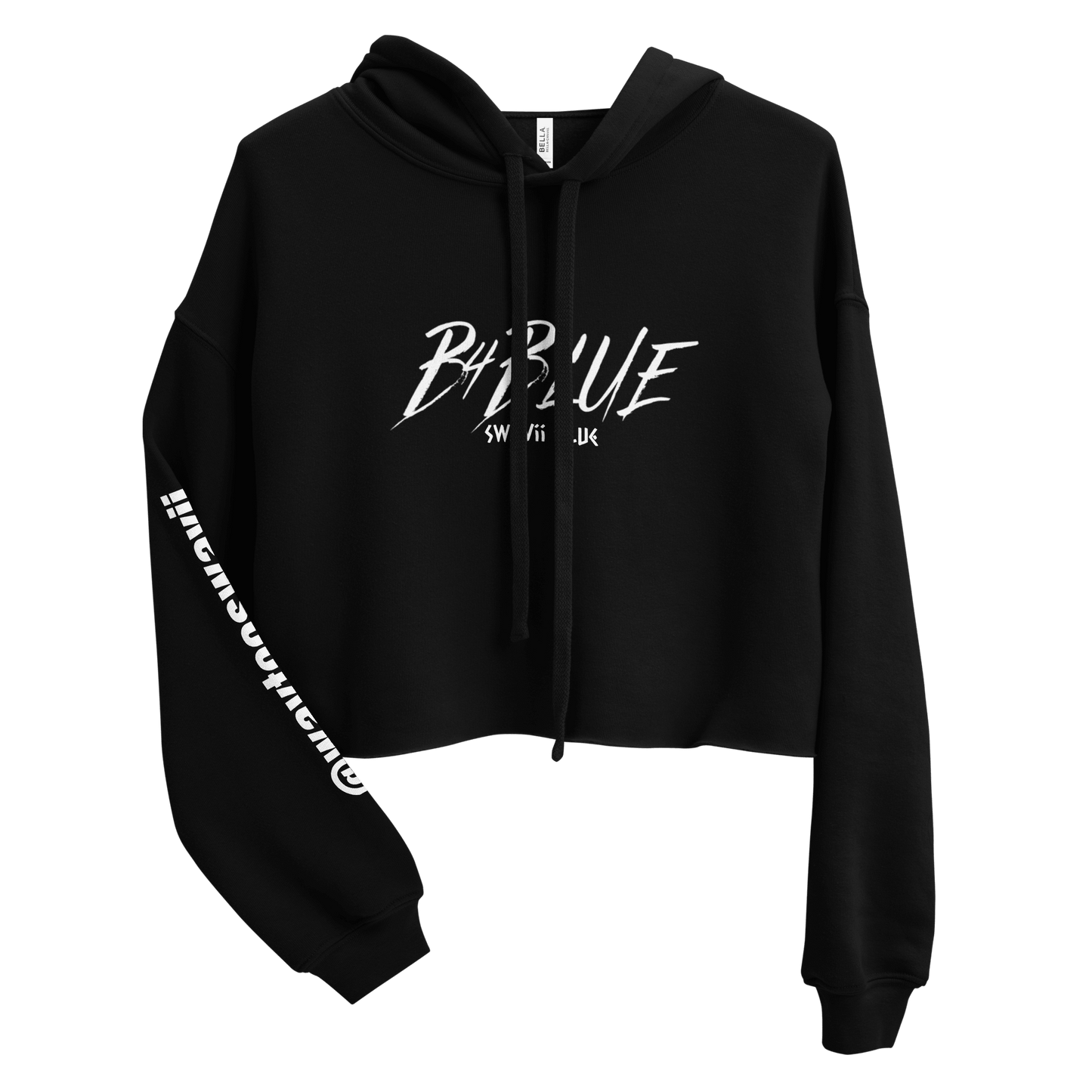 B4BLUE Crop Hoodie - Crodien Cash