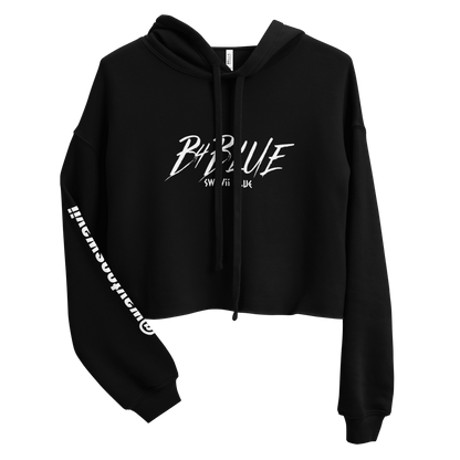 B4BLUE Crop Hoodie - Crodien Cash