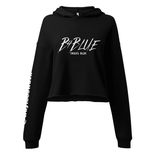 B4BLUE Crop Hoodie - Crodien Cash
