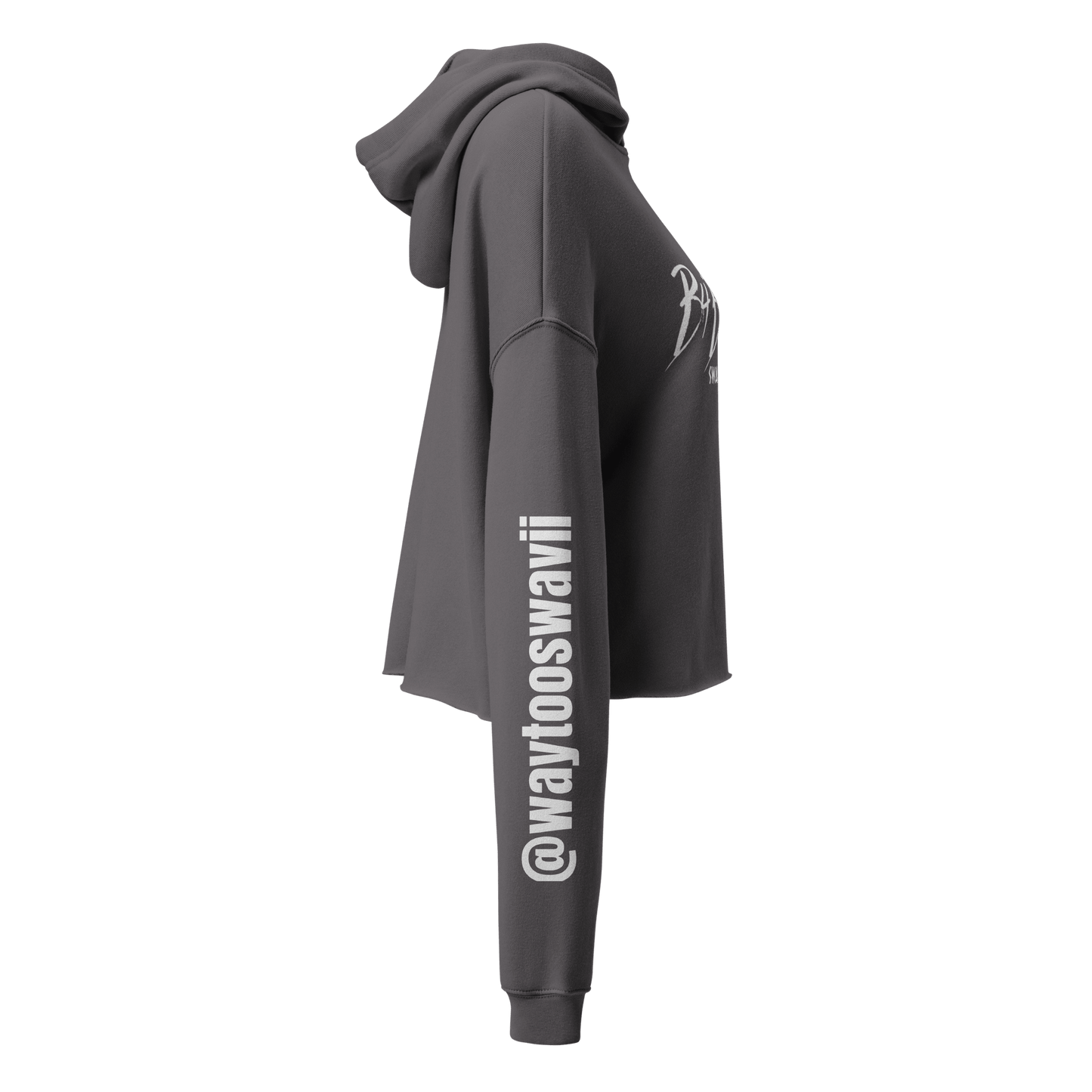 B4BLUE Crop Hoodie - Crodien Cash