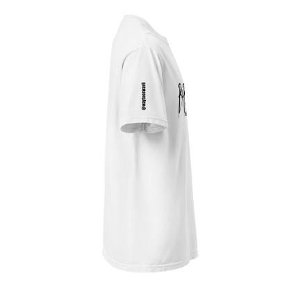 B4BLUE WHITE | WHASED DENIM T - SHIRT - Crodien Cash